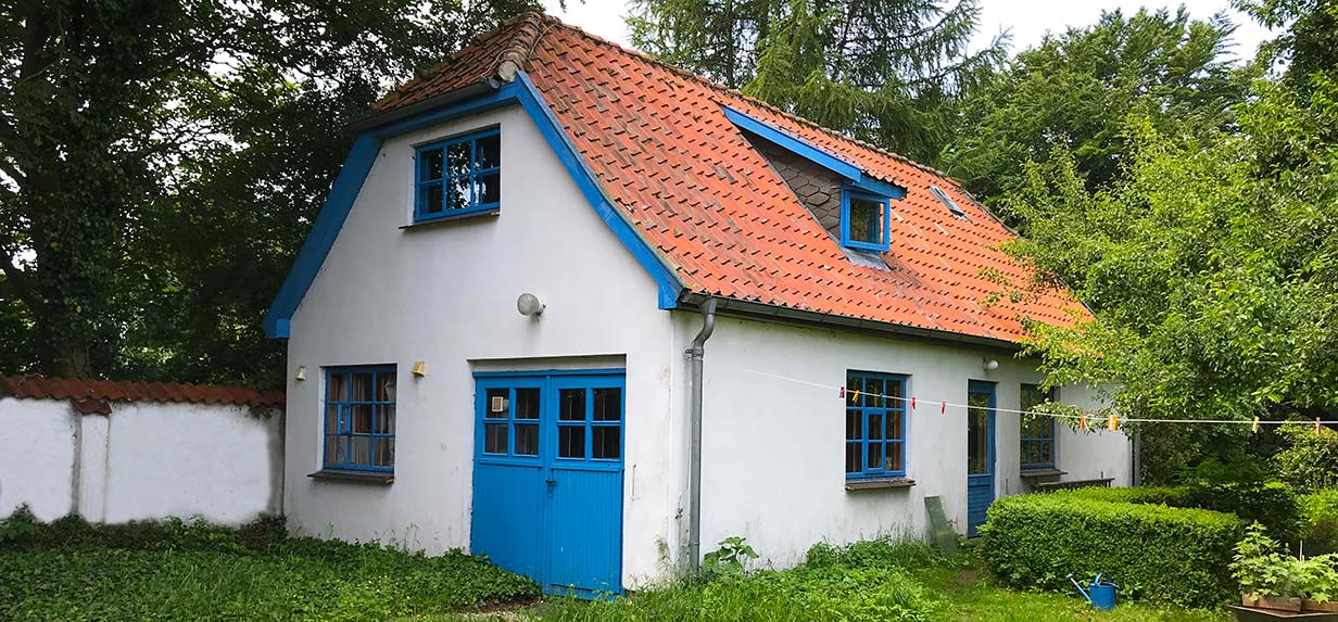 Ferienhof mit dem Ferienhaus